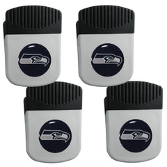 Seattle Seahawks Clip Magnet with Bottle Opener, 4 pack - Flyclothing LLC