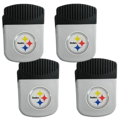 Pittsburgh Steelers Clip Magnet with Bottle Opener, 4 pack - Flyclothing LLC