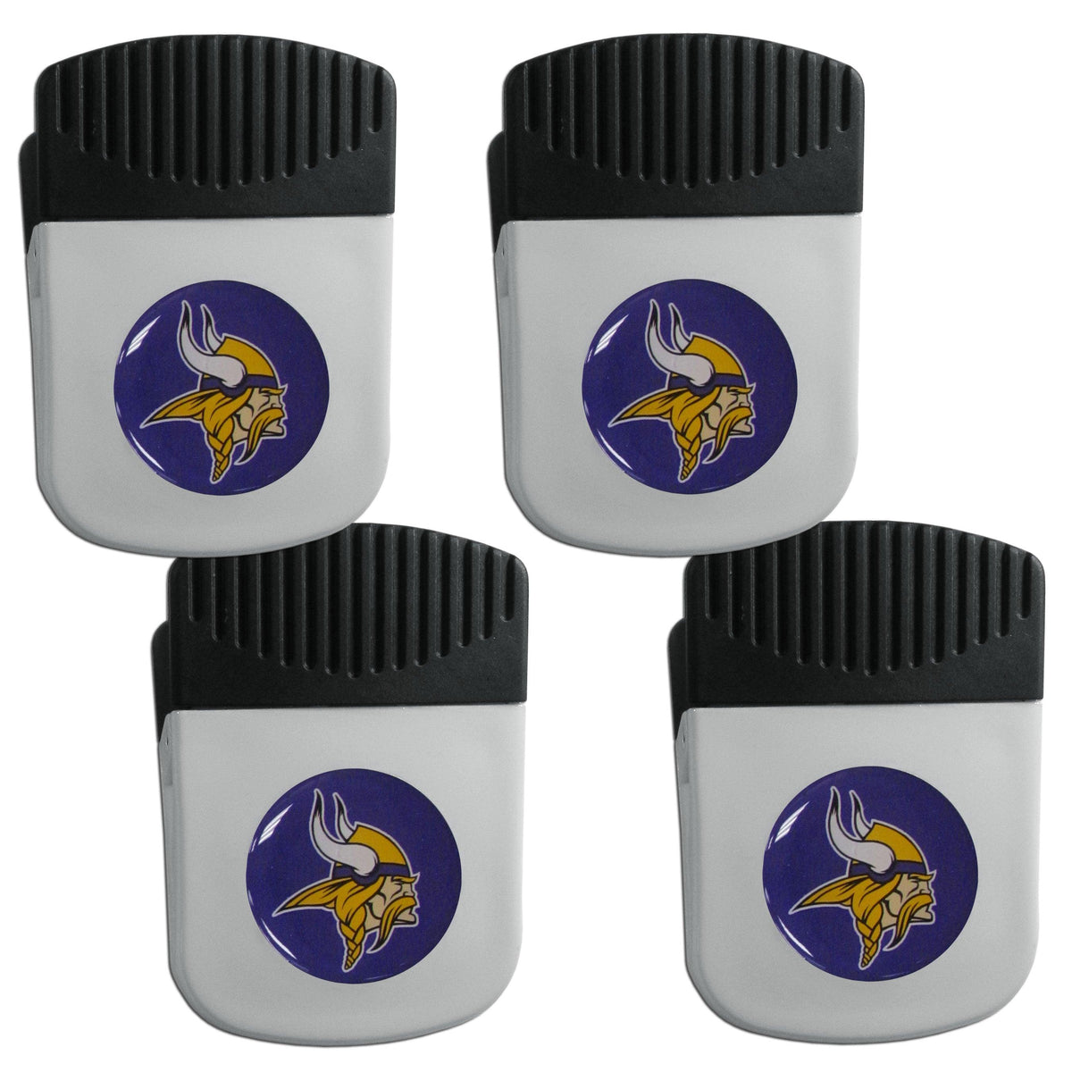 Minnesota Vikings Clip Magnet with Bottle Opener, 4 pack - Flyclothing LLC