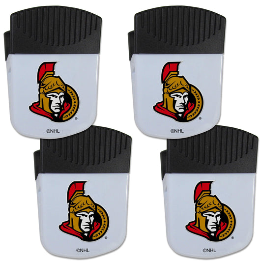 Ottawa Senators® Chip Clip Magnet with Bottle Opener, 4 pack - Flyclothing LLC