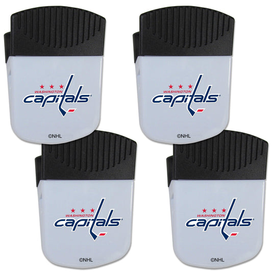 Washington Capitals® Chip Clip Magnet with Bottle Opener, 4 pack - Flyclothing LLC