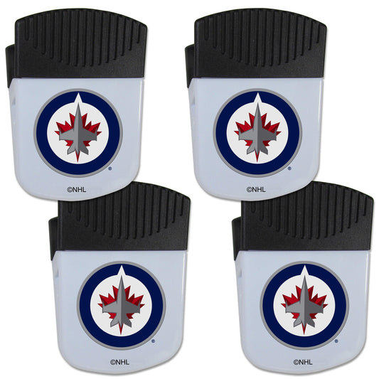 Winnipeg Jets™ Chip Clip Magnet with Bottle Opener, 4 pack - Flyclothing LLC