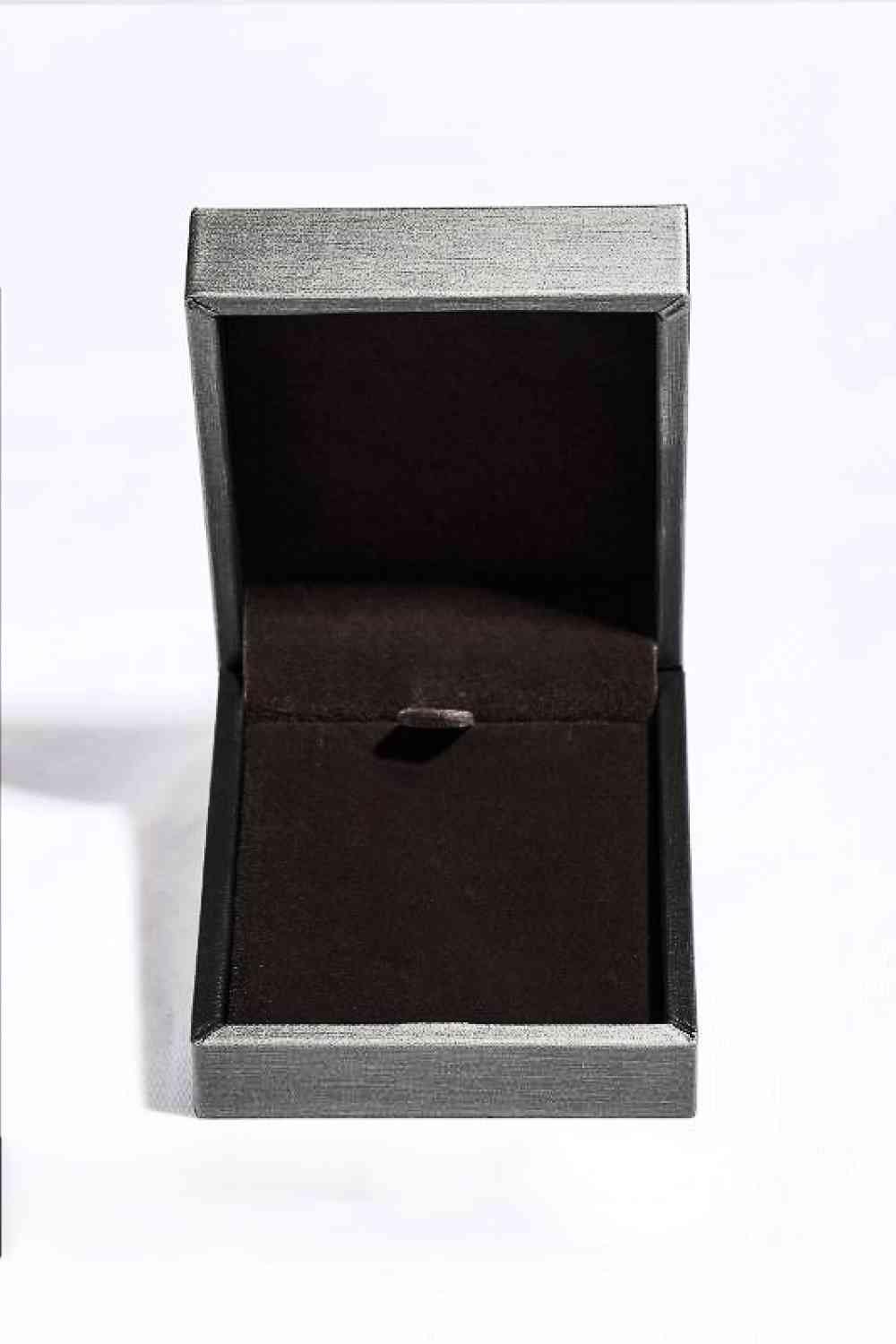 1 Carat Moissanite 925 Sterling Silver Necklace - Trendsi