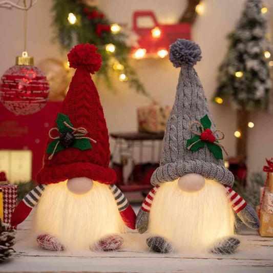 Light-Up Short Leg Faceless Gnome - Trendsi