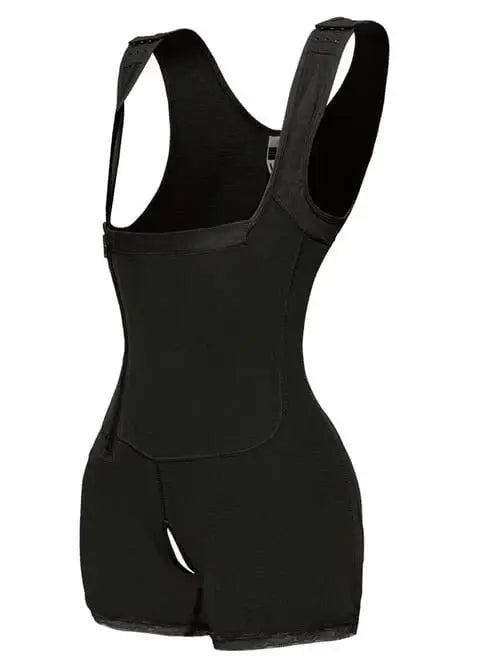 Full Size Side Zip Up Wide Strap Shapewear - Trendsi - Flyclothing LLC
