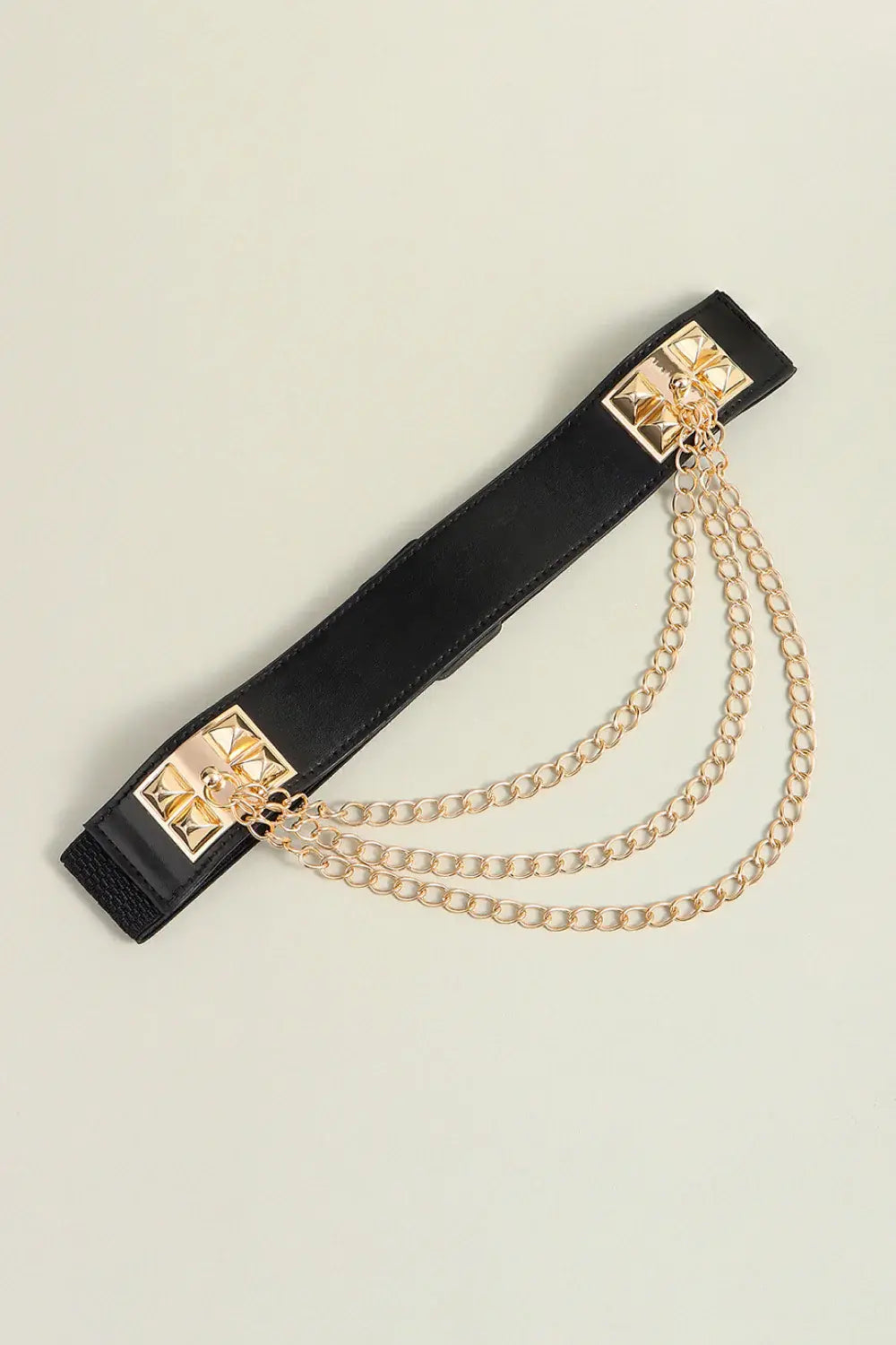 Elastic Belt with Chain - Trendsi - Flyclothing LLC