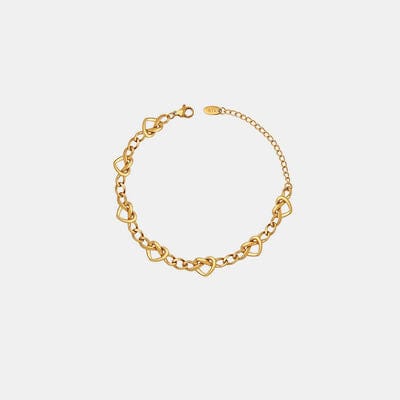18K Gold-Plated Titanium Steel Bracelet - Trendsi