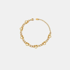 18K Gold-Plated Titanium Steel Bracelet - Trendsi