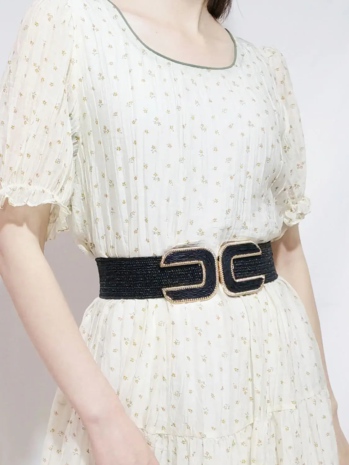 Wide Braid Belt - Trendsi - Flyclothing LLC