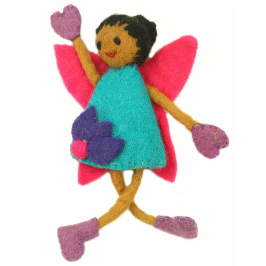Brown Skin Tone Tooth Fairy with Black Hair - Flyclothing LLC