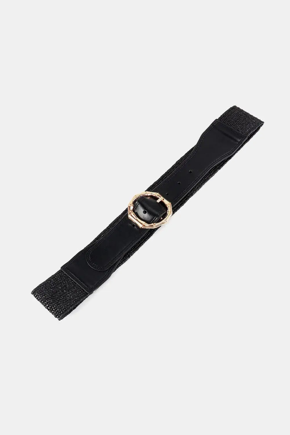Alloy Buckle Braided Belt - Trendsi - Flyclothing LLC
