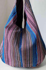 Large Canvas Crossbody Bag - Trendsi