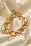 Chunky Chain Stainless Steel Bracelet - Trendsi - Flyclothing LLC