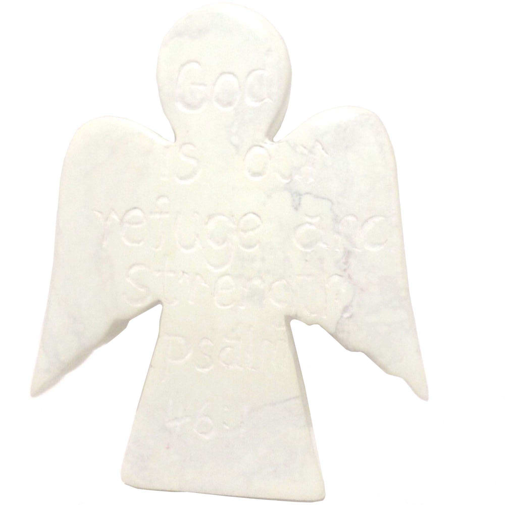 Angel Devotional Tokens with Psalm Inscriptions, Set of 2 - SMOLArt - Flyclothing LLC