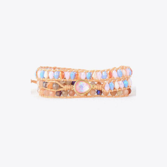 Opal Beaded Bracelet - Trendsi