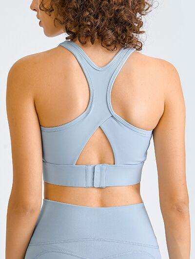 Double Take Square Neck Racerback Cropped Tank - Trendsi - Flyclothing LLC