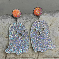 Ghost Shape Acrylic Dangle Earrings - Trendsi