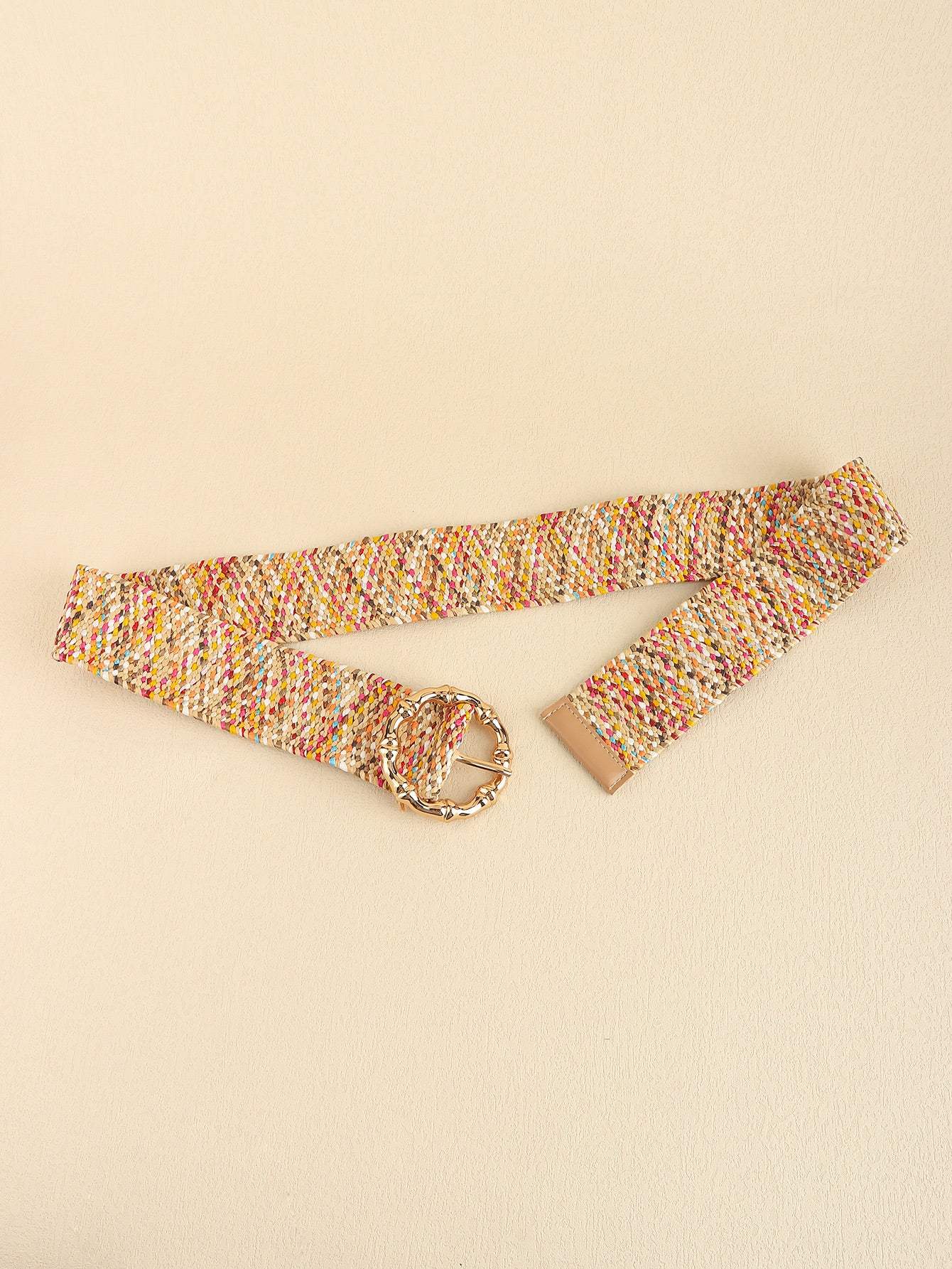 Multicolored Wide Belt - Trendsi - Flyclothing LLC