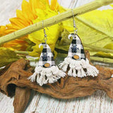Xylem Pointed Hat Tassel Earrings - Trendsi - Flyclothing LLC