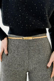 Elastic Iron Skinny Belt - Trendsi