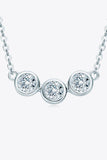 Find Your Center Moissanite Necklace - Trendsi