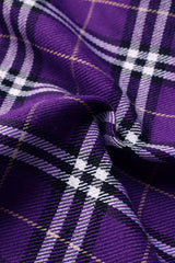 Plaid Straight Leg Overalls - Trendsi - Flyclothing LLC