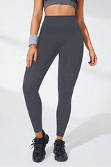 High Waist Active Leggings - Trendsi