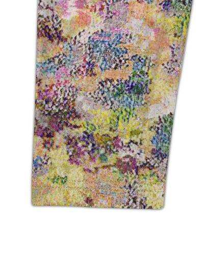 Plus Size Printed Round Neck Long Sleeve Dress - Trendsi - Flyclothing LLC