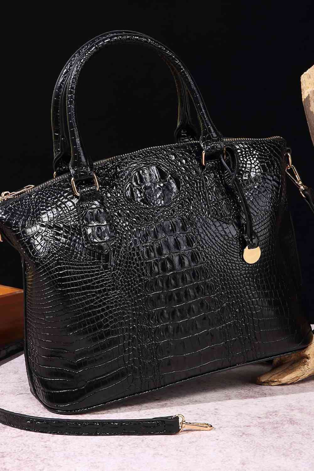 PU Leather Handbag - Trendsi - Flyclothing LLC