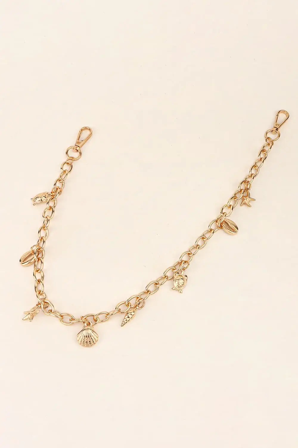 Sea Element Charm Iron Chain Belt - Trendsi - Flyclothing LLC