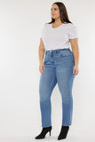 Kancan Full Size Cat's Whiskers High Waist Jeans - Trendsi