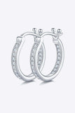Moissanite 925 Sterling Silver Earrings - Trendsi - Flyclothing LLC