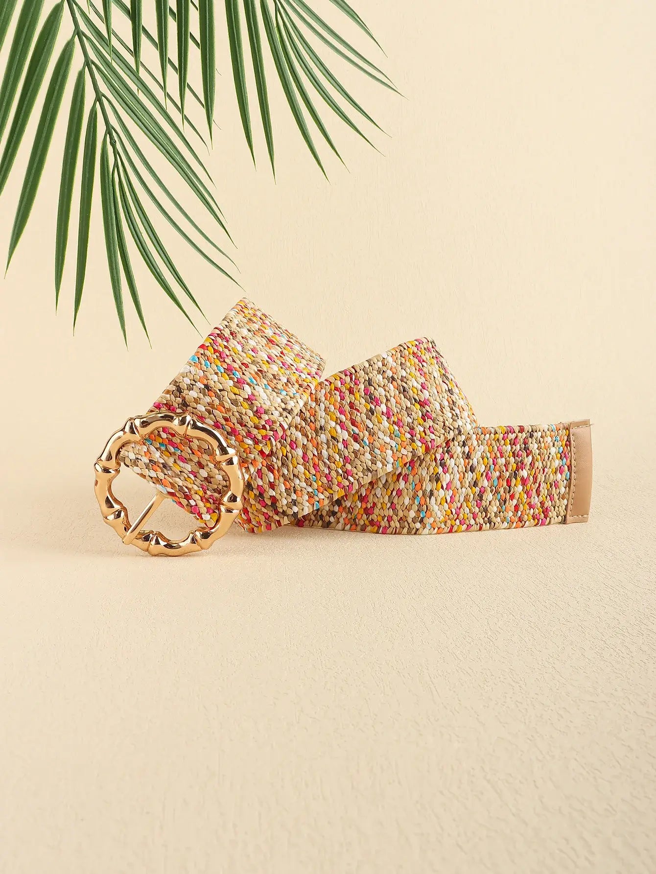 Multicolored Wide Belt - Trendsi - Flyclothing LLC