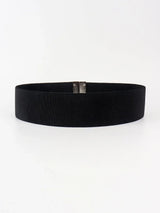 Alloy Buckle Elastic Belt - Trendsi - Flyclothing LLC