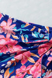 Floral Tied Mini Skirt - Trendsi - Flyclothing LLC