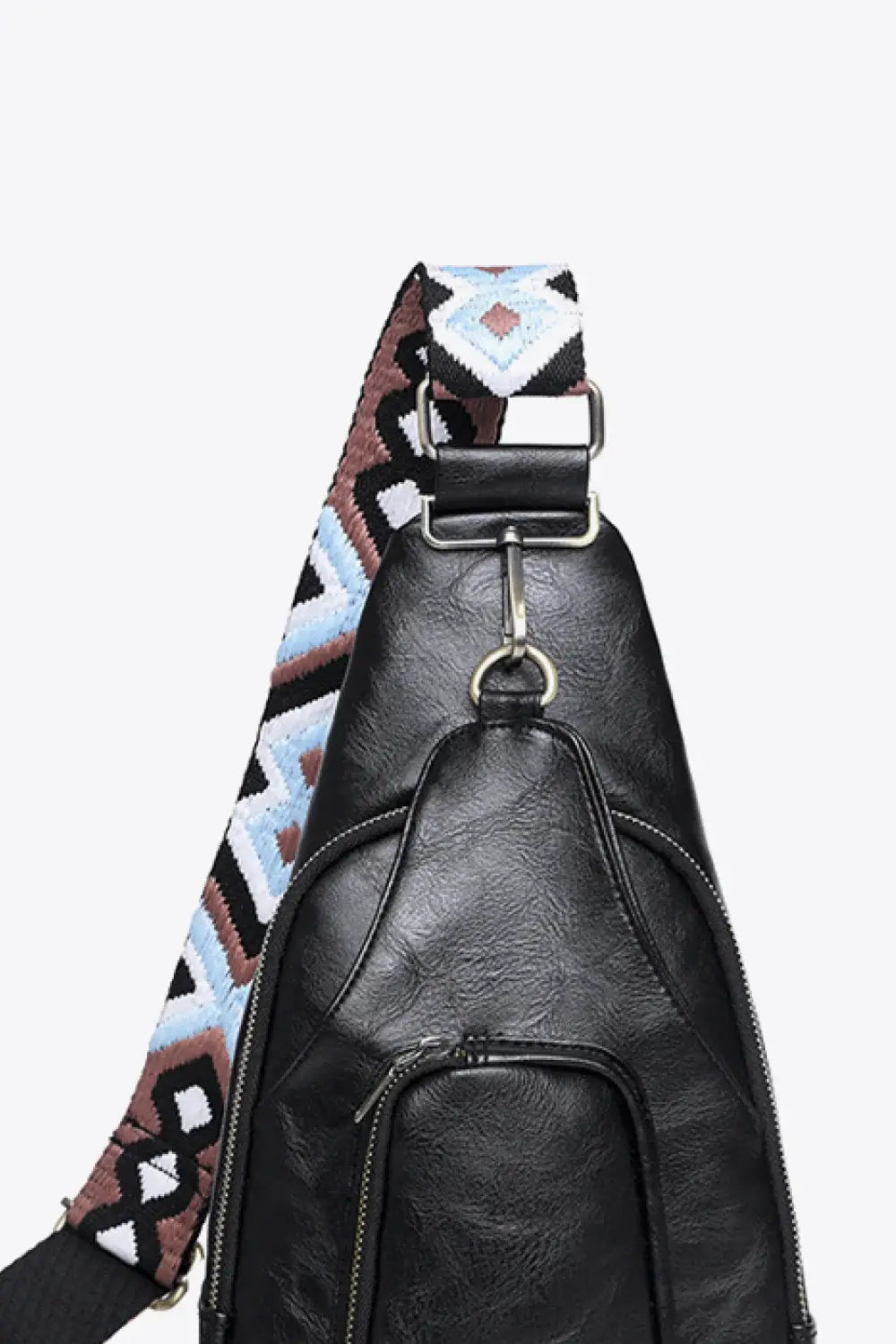 Take A Trip PU Leather Sling Bag - Trendsi - Flyclothing LLC