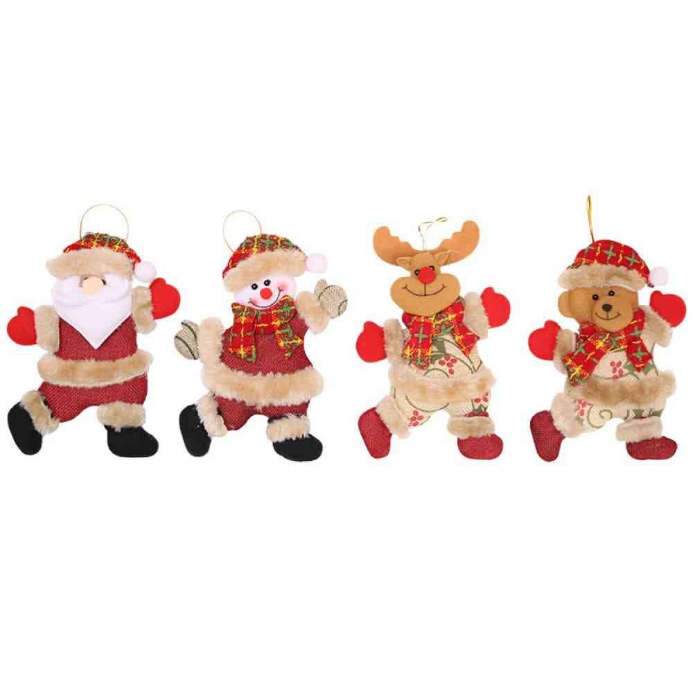 4-Piece Christmas Hanging Widgets - Trendsi