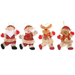 4-Piece Christmas Hanging Widgets - Trendsi