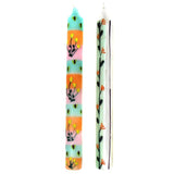 Tall Hand Painted Candles - Pair -Imbali Design - Nobunto - Nobunto - Flyclothing LLC
