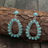 Artificial Turquoise Earrings - Trendsi