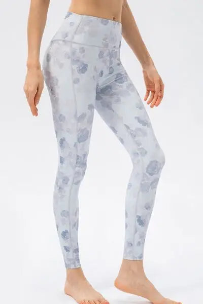 High Waist Skinny Active Pants - Trendsi - Flyclothing LLC