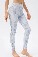 High Waist Skinny Active Pants - Trendsi - Flyclothing LLC
