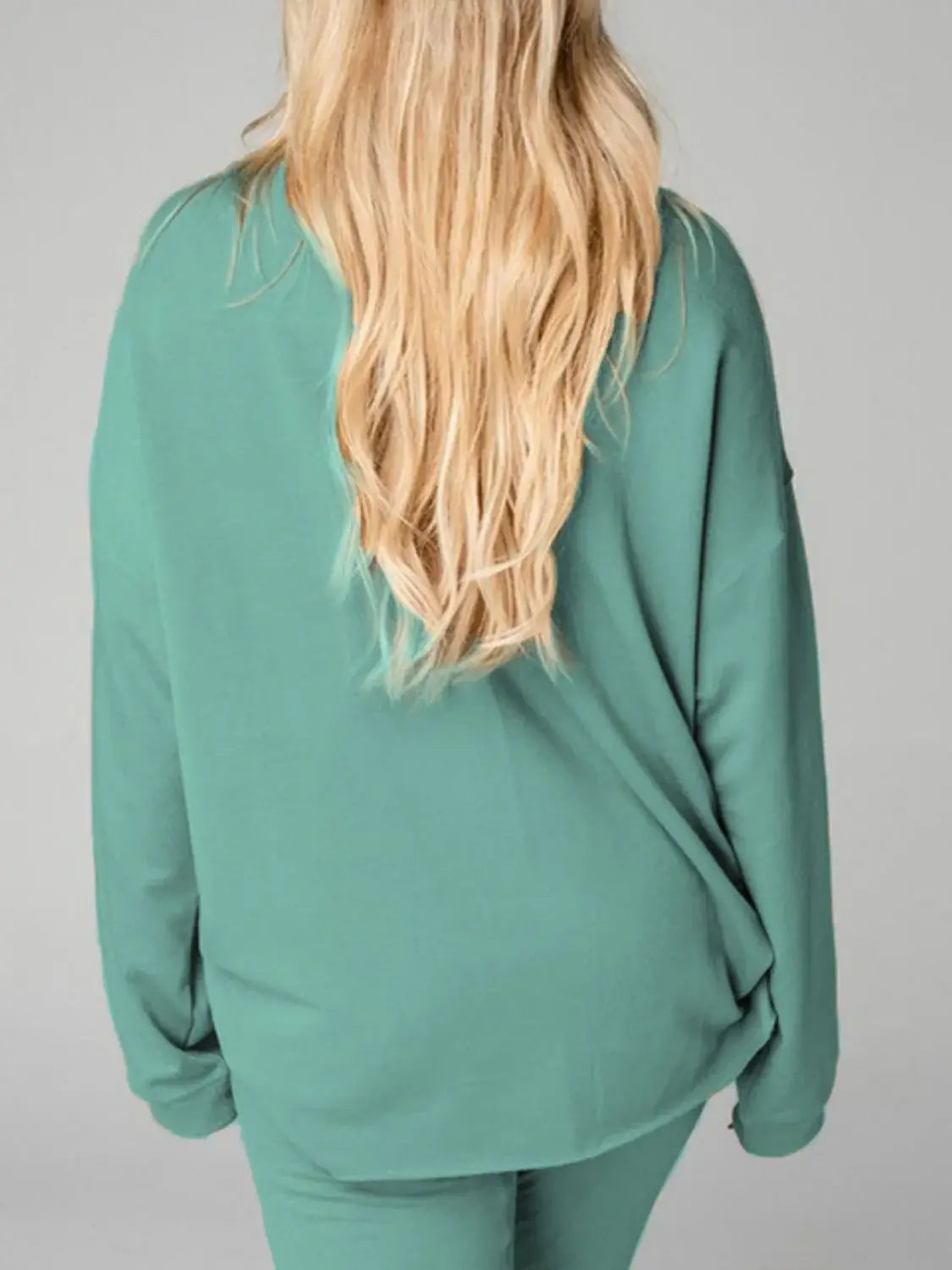 Distressed Sweatshirt and Joggers Set - Trendsi - Flyclothing LLC