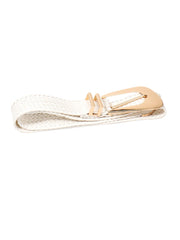 Irregular Buckle Braid Belt - Trendsi