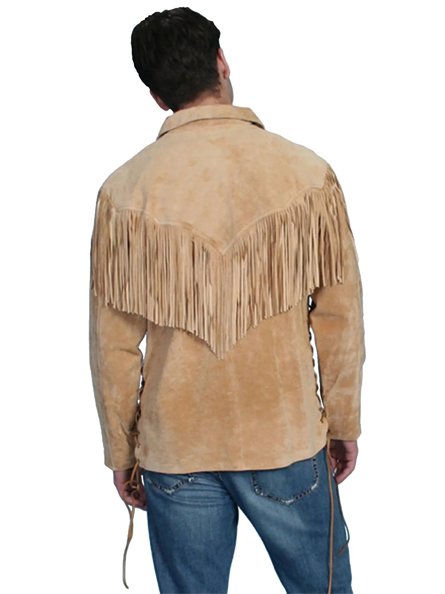 Scully BOURBON BOAR SUEDE MOUNTAIN MAN SHIRT - Scully Leather - Flyclothing LLC