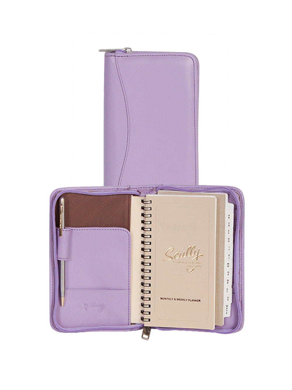 Scully LAVENDER WIREBOUND ZIP POCKET - Scully Leather - Flyclothing LLC