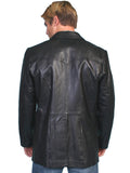 Scully BLACK LAMB WESTERN BLAZER SINGLE PT - Scully Leather