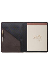 Scully CHOCOLATE LETTER SIZE PAD - Scully Leather