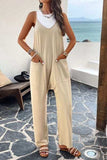 Pocketed Spaghetti Strap Overalls - Trendsi - Flyclothing LLC