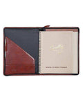 Scully MAHOGANY WIREBOUND ZIP LETTER PAD - Scully Leather - Flyclothing LLC